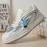 Men Mesh Breathable Soft Sole Comfy Sports Platform One Size Smaller Casual Court Shoes