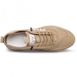 Men Breathable Non Slip Comfy Soft Bottom Lace Up Trendy Sports Casual Court Shoes