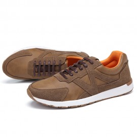 Men Classic Forrest Shoes Comfy Non Slip Lace Up Sports Casual Sneakers