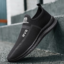 Men Breathable Fly Weave Soft Bottom Cushioned Comfy Running Casual Sports Sneakers