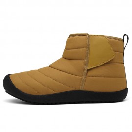 Men Water Resistant Plush Lining Warm Winter Casual Snow Boots