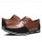 Men Microfiber Leather Splicing Non Slip Soft Business Casual Shoes
